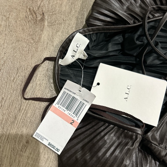 A.L.C. Ariya dress in Carob NWT - Picture 4 of 7